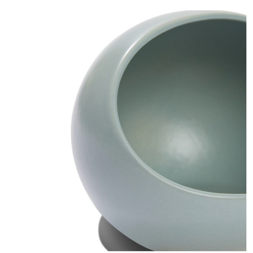 NIB Year & Day Salt Cellar Ceramic Stoneware Kitchenware Palm Blue Green - Picture 3 of 11
